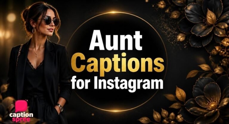 235+ Aunt Captions for Instagram 2026 — Cute, Funny, Short & Proud Aunt Quotes