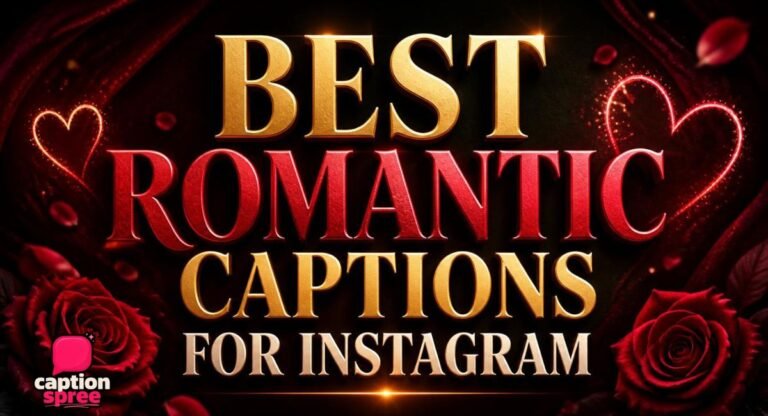 250+ Best Romantic Captions For Instagram (2026): Cute, Deep & Short Ideas