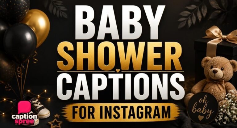 360+ Baby Shower Captions For Instagram (2026)