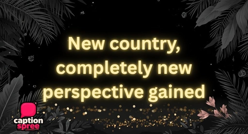 International & Adventure Travel Captions