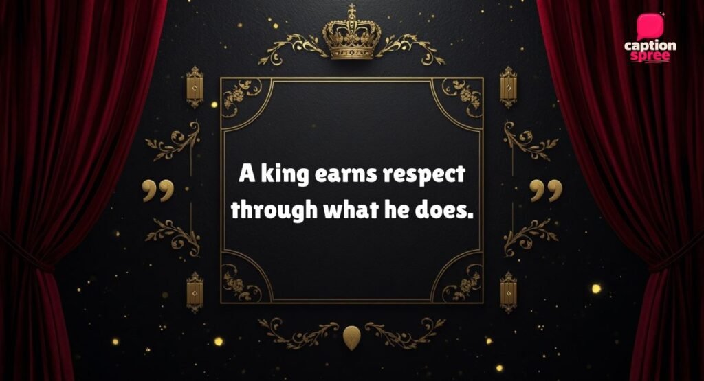 King Captions for Instagram
