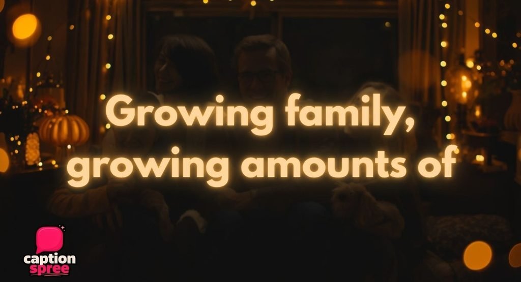 New Baby & Growing Family Captions