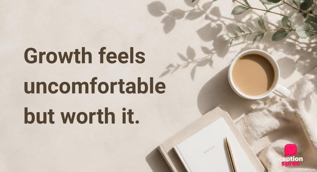 Personal Growth Captions