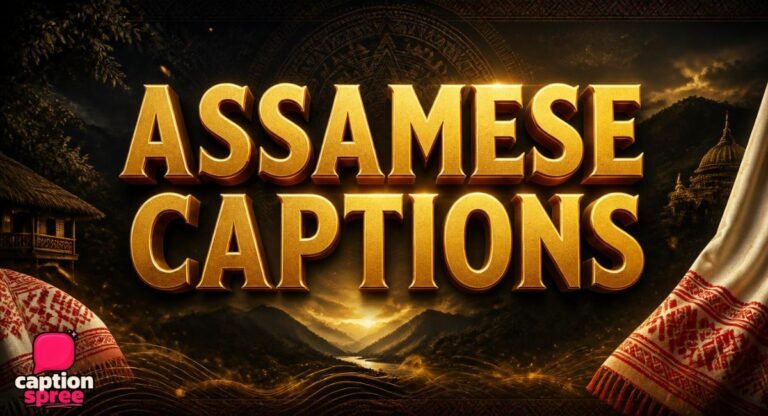 320+ Best Assamese Captions (অসমীয়া Caption) for Instagram, WhatsApp and Facebook 2026