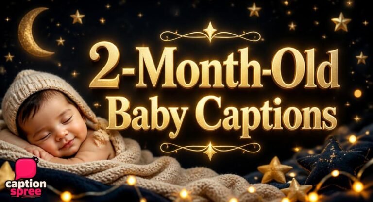 360+ Best 2-Month-Old Baby Captions for Instagram (Cute & Funny)