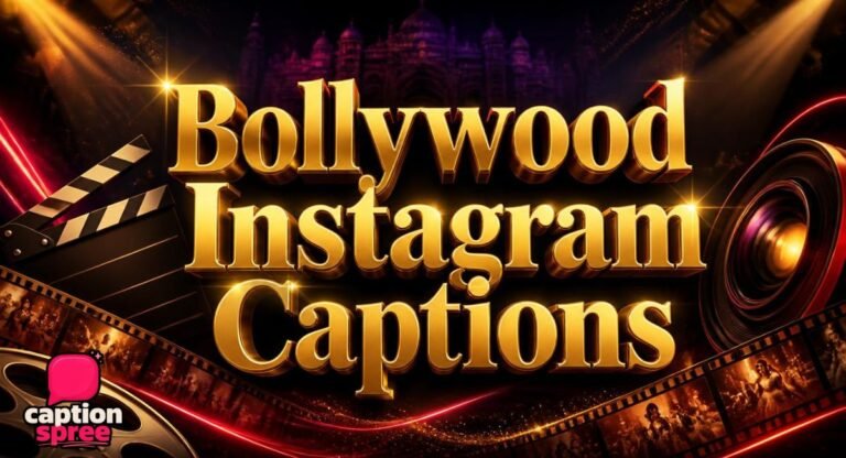 430+ Bollywood Instagram Captions for Every Filmy Mood