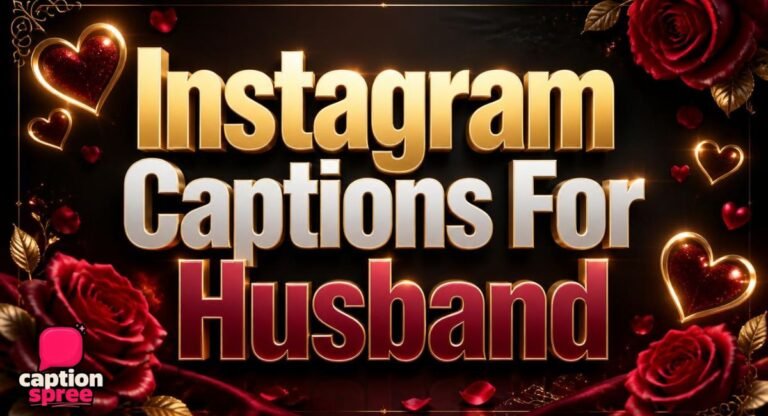 480+ Instagram Captions For Husband: Romantic, Funny & Heartfelt Ideas Finding the right words for the man you married can feel harder than it should. The perfect Instagram captions for husband turn a simple photo into a memory your followers can feel. Whether he is your date-night partner or your biggest supporter, a few honest words say it best. Below you will find 480+ husband captions, from romantic captions for husband to funny one-liners and heartfelt love captions for husband. Pick a line, tweak it with an inside joke, and post. These Instagram captions for husband suit every mood, milestone, and photo. ๐ Romantic Instagram Captions For Husband to Show True Love Say it softly or say it loud, these lines put real feeling into your post. Every love song finally makes sense because of you ๐ถ I'd pick you in every lifetime, every time ๐ You are the answer to prayers I once whispered ๐ Home is wherever you happen to be ๐ก My heart found its rhythm the day I met you ๐ Loving you is the best decision I ever made ๐ You still give me butterflies after all these years ๐ฆ Your hand in mine is all the luxury I need ๐ค I fall for you a little more with each sunrise ๐
You are the plot twist my life needed ๐ Nothing feels impossible with you cheering me on โจ My love for you has no finish line ๐ Thank you for being my safe landing ๐๏ธ With you, forever feels too short โณ You are my favorite hello and hardest goodbye ๐ Every kiss from you feels like a first โค๏ธ I love you beyond what words can carry ๐ You are the calm my restless heart needed ๐ Marry me again, every single day ๐ My heart has your name written all over it ๐ Sweet Captions For Husband That Describe Your Life Partner He is more than a spouse. He is your teammate, your friend and your favorite person. My best friend, my partner, my person ๐ซถ You make teamwork look like romance ๐ค Life partner and favorite human, all in one ๐ You understand me before I finish my sentence ๐ฌ Together, we are unstoppable and unbothered ๐ My person for the sunny days and the storms โ๏ธ You are the best part of my story ๐ I got lucky and married my best friend ๐ You turned "me" into "us" and I love it ๐ Partner in love, laughter and late-night talks ๐ You are the peace in my chaos ๐ฟ Loving you is as easy as breathing ๐ฌ๏ธ You are my yes in a world of maybes โ
Two souls, one cozy little life ๐ You are everything I prayed for and more ๐ธ My favorite adventure is doing life with you ๐งญ You complete the sentences I start ๐ My heart's favorite address is next to you ๐ You hold my hand and my heart gently ๐คฒ With you, ordinary becomes my favorite ๐ผ Everyday Husband Captions for Instagram Moments Not every post is a milestone. These suit coffee mornings, quiet evenings and the small routines you love. Morning coffee tastes better with you across the table โ Lazy Sundays are best spent beside you ๐๏ธ Grocery runs feel like dates when you're here ๐ Dinner at home, my husband, a happy heart ๐ Nothing fancy, just us and a quiet evening ๐ Cooking together is our favorite kind of teamwork ๐ณ Walks with you are my daily therapy ๐ถ Another ordinary day made lovely by you ๐ค๏ธ Rainy days feel cozy when you're beside me ๐ง๏ธ Our little routines are my favorite memories ๐ Sharing a blanket and a thousand small laughs ๐งฃ Evening chai with my favorite person ๐ต Just a normal Tuesday with my extraordinary man ๐
Home feels warmer when you walk through the door ๐ช Binge-watching and bonding with my husband ๐บ Simple joys, shared with you ๐ป You make chores feel like bonding time ๐งบ Slow mornings and your sleepy smile ๐ Our kitchen, our music, our dance ๐ต The little things you do mean the most ๐ Heart-Touching Captions to Celebrate Your Husband For the posts where you want to say what you usually keep inside. Your love has quietly shaped who I am today ๐ฑ Thank you for choosing me on my hardest days ๐ค You never ask for credit, yet you give so much ๐ My heart is full because you are in it ๐ You love me in ways I can't always explain ๐ฅน Behind my smile is a man who believes in me ๐ You turned my fears into courage ๐ฆ I am who I am because you stayed ๐ณ Your kindness is my favorite thing about you ๐ท Some people feel like home, and you are mine ๐ Grateful for every sacrifice you never mentioned ๐ You carry my worries like they're your own ๐ In your arms, the world finally slows down ๐ซ My heart has never felt this safe ๐ You make me believe in forever ๐ซ With you, my tears turn into laughter ๐ You are the quiet miracle in my life โจ Thank you for loving all of me ๐ Your patience with me is a masterpiece ๐ผ๏ธ If love had a face, it would look like yours ๐ Husband Appreciation Captions for Love and Gratitude Publicly thank the man who works, supports and shows up every day. Thank you for working so hard for our little world ๐ผ Appreciation post for the man who does it all ๐ You deserve a standing ovation, my love ๐ Grateful for your hands, your heart and your hustle ๐ช You show love through actions, and I notice ๐ Thank you for being my steady ground ๐ Your effort never goes unseen by me ๐ You make our home feel safe and loved ๐ก๏ธ Here's to the man who always shows up ๐ฅ Gratitude looks like you, every single day ๐ You work hard, love harder ๐ Thank you for being the calm in my chaos ๐ค๏ธ Your support is my secret strength ๐ You've earned every bit of my respect and love ๐
Thank you for being the teammate I always wanted ๐ค You turn "thank you" into a daily habit for me ๐ So thankful for the man who keeps our family strong ๐ก I see how much you give, and I'm grateful ๐ฅฐ Best husband award goes to you, hands down ๐ My gratitude for you grows every year ๐ณ Funny Captions For Husband to Add Humor to Your Posts Perfect for blooper photos, snack thefts and thermostat wars. Husband: because someone has to find my keys ๐ He's my favorite person to ignore the alarm with โฐ Love him even when it's "just five more minutes" ๐
My husband thinks he's funny, and I let him ๐ He said "I'll do it later" three weeks ago ๐ Married to a man who owns forty identical black tees ๐ He's my person, and also my designated photographer ๐ท He hogs the remote but I still adore him ๐บ Behind every good wife is a husband holding her bags ๐๏ธ My husband laughs at his own jokes, and so do I ๐คญ Love is sharing fries, and he still steals them ๐ He's not lazy, he's in energy-saving mode ๐ We argue about the thermostat like it's a sport ๐ก๏ธ Marriage: two people, one blanket, zero fairness ๐๏ธ He says "I'm not hungry" then eats half my plate ๐ฝ๏ธ My husband's GPS skills: confidently lost ๐งญ Lucky me: free chauffeur, snack buddy, best friend ๐ He thinks he's quiet when he sneezes. He isn't ๐คง I'd share my dessert with only one man, barely ๐ฐ He's my favorite human to annoy and adore ๐ Deep Love Captions For Husband That Say It All For the moments when a simple "I love you" feels too small. You are the one soul my heart recognized instantly ๐ฎ Loving you feels like coming home after a long journey ๐ค๏ธ In a million faces, my heart still finds yours ๐ You are the quiet answer to every question in me ๐ค My love for you runs deeper than the sea ๐ Time may change us, but never this love โณ You see my soul and love it anyway ๐ช I would choose you in every version of my life ๐ You are my beginning, my middle, and my forever โพ๏ธ Your love rewrote everything I believed about myself ๐ We are two souls braided into one story ๐ชข You are the heartbeat beneath my happiest days ๐ Loving you is the truest thing I know ๐ฏ๏ธ The universe knew what it was doing when it sent you ๐ I love you in ways silence understands ๐คซ My heart doesn't wonder anymore, it knows you ๐ Even my silence is full of you ๐ You are the poem my heart keeps writing ๐๏ธ Everything good in me bows to your love ๐ท With you, love is not a feeling, it is a place ๐ก Short and One-Line Instagram Captions For Husband Quick, clean and perfect when the photo does most of the talking. You, always ๐ Mine forever ๐ My lifetime plus-one ๐ Husband goals ๐ Home is you ๐ก Only you โค๏ธ Still crushing ๐ My forever yes โ
Team us ๐ค My favorite human ๐ Love, laughter, him ๐ Hubby and me ๐ธ Better together ๐ Mine, now and always ๐ Happily married ๐ฅ My real-life hero ๐ฆธ Us against the world ๐ Forever starts here โจ Heart: taken ๐ He's my best day โ๏ธ Creative Husband and Wife Captions for Couple Photos Made for the two-of-you shots, from candid frames to polished portraits. Two hearts, one frame, endless love ๐ท Husband and wife, partners in everything ๐ซ Mr. and Mrs. Forever, in full bloom ๐บ Caught in a moment, caught in love ๐๏ธ Our love story, one photo at a time ๐ผ๏ธ Posing is easy when you're my favorite view ๐ Matching smiles, matching hearts ๐ Same person, same plan, same love ๐ This is what happy looks like ๐ Cheek to cheek, heart to heart ๐ Together we look good, and we know it ๐ Hand in hand, we write our own ending โ๏ธ Smile like nobody's watching, love like everybody is ๐ Us in color, love in every shade ๐จ A snapshot of my whole heart ๐ธ Life is a canvas and you're my best brushstroke ๐๏ธ Frame this moment, we're glowing โจ Selfie with my forever ๐คณ Our chemistry needs no filter ๐ซ Two lovers, one story, zero edits ๐ฌ Proud Wife Captions For Husband Celebrate his promotions, goals and quiet wins with honest pride. Proud to be the wife of this incredible man ๐ Watching you chase dreams makes me fall harder ๐ My husband worked for this, and I'm so proud ๐ Your success is my favorite kind of celebration ๐ฅณ Proud of every step you've taken to get here ๐ฃ You inspire me to be better every day ๐ Behind that smile is a man who never gives up ๐ช So proud of the husband and father you are ๐จโ๐ง Your hard work built our beautiful life ๐งฑ Cheering the loudest for my favorite man ๐ฃ I admire your strength more than you know ๐ฆ Proud wife moment, and I'm not hiding it ๐ You make humility look handsome ๐คต Every achievement of yours feels like mine too ๐ You turned challenges into stepping stones ๐ชจ Proud of your heart, even more than your wins โค๏ธ Your resilience leaves me in awe ๐ I get to call this hero my husband ๐ฆธ You lead with love and I'm so proud of that ๐งญ Mrs. proud and wildly lucky ๐ Married Life Captions for Instagram With Your Husband For the everyday truth of marriage: choosing each other again and again. Marriage is a lifelong adventure and I'm all in ๐ข Married to my best friend, living my best life ๐ฅ Every year with you teaches me something new ๐ Marriage is us, choosing each other daily ๐ Our little family, our big love ๐จโ๐ฉโ๐ง Vows made, love grown, journey continuing ๐ Being your wife is my favorite title ๐ Marriage: the best teamwork I've ever done ๐ค Through bills, laughs and late nights, still us ๐ We built our home on love and patience ๐งฑ Married life tastes sweeter with you ๐ฐ Same bed, same dreams, same heart ๐๏ธ Still holding hands after all this time ๐คฒ Our marriage is my safest place ๐ Every anniversary is another reason to smile ๐ Marriage is love with a promise attached ๐ค Growing old together is the plan ๐ต I said yes then, and I'd say yes again ๐ซ Wedding rings, endless things to share ๐ช A happy marriage is built daily, and we're building ๐๏ธ Trending Hubby Captions to Boost Engagement Modern, relatable lines that invite likes, shares and tags. POV: you married your best friend ๐ฅ Hubby check: passed with flying colors โ
Tag your husband if he's the real MVP ๐
Relationship status: happily wrapped in him ๐ Double tap if you love your hubby too ๐ Soft launching the love of my life ๐ฒ This man has my heart and my Netflix password ๐ Love language: him bringing me snacks ๐ซ Main character energy, side by side with my hubby ๐ Husband material? He wrote the book ๐ The only plus-one I'll ever need โ Green flag found, then married him ๐ฉ Caption this: us being adorable ๐ Hubby and I are in our cozy era ๐งธ My husband is my comfort show ๐ฟ He's the type of love I manifested ๐ฎ Real couples don't need a filter ๐ That "we're so lucky" kind of love ๐ Best decision on my timeline: marrying him ๐ Hubby hugs hit different ๐ค King of My Heart Captions For Husband A royal-themed set for the man who rules your heart. My husband, my king, my everything ๐ Every queen needs a king, and I found mine ๐ฐ He rules my heart without even trying โค๏ธ King of my heart, ruler of my days ๐คด Behind every happy queen is a loving king ๐ธ My crown shines brighter because of you โจ You're the king who chose me as his queen ๐ My throne is wherever you sit beside me ๐ช Royal love, simple joys ๐ฅ The king of my castle and my calm ๐ฏ Loyal, loving, and mine: my king ๐ก๏ธ You treat me like a queen, so I love like one ๐ All hail the man who stole my heart ๐บ Kingdoms rise and fall, but our love stays ๐๏ธ He's the king and I'm happily his queen ๐ Long live our love story ๐ My king, my protector, my best friend ๐ฆ A king's strength with a gentle heart ๐ Crowned by love, ruled by laughter ๐ Forever his queen, forever his home ๐ Modern Couple Captions for Your Husband's Picture Ideal when the photo is of him: a candid, a suit shot, or a sunglasses moment. That's my husband, and yes, he's photogenic ๐ธ Candid shots of the man who owns my heart ๐๏ธ Caught him smiling, caught my heart again ๐ Dapper husband, happy wife ๐ด๏ธ Looking this good should be illegal, babe ๐จ Photo credit: my husband, always ๐ท Golden hour looks better with him in it ๐ Casual fit, perfect man ๐ He cleans up nicely, and I'm not complaining ๐คต Just a photo of my favorite view ๐๏ธ My husband, in his natural habitat of being awesome ๐ Style: effortless. Husband: priceless ๐ Sunglasses on, heart eyes for him ๐ถ๏ธ Posting him because I can ๐ My handsome man deserves the spotlight ๐ก Sunday best with my best man ๐ One look from him and I'm smiling ๐ When he laughs, the whole photo glows โจ Couple goals, power duo, perfect frame ๐ผ๏ธ That smile is why I said yes ๐ Unique Instagram Captions For Husband That Stand Out Fresh lines for a love story that is anything but ordinary. Not your average love story, just ours ๐ He's my plot twist, my sequel, my best chapter ๐ฌ We don't do ordinary, we do us ๐ก Rare as a four-leaf clover, my husband ๐ Love, but make it us ๐จ You are my favorite kind of different ๐ฆ Some stories begin with coffee, ours began with you โ Our love speaks its own language ๐ฃ๏ธ Wrote our own rules, found our own forever ๐ My husband is a limited edition ๐ Weirdly perfect for each other ๐คช Different paths, one destination: us ๐ฃ๏ธ Our love is a playlist of favorite moments ๐ง You are my favorite surprise ๐ No script, just us improvising beautifully ๐ญ Falling in love with the same man on repeat ๐ Colors only appear when you are here ๐ Love is our favorite experiment ๐งช Our story isn't perfect, it's perfectly ours ๐งฉ One of one, that's my husband ๐ซ Soulmate and Forever Captions For Husband For the "meant to be" feeling that only gets stronger with time. Soulmates don't search twice, I found you ๐ Written in the stars: me and you ๐ You are the soulmate I never knew I needed ๐ My soul recognized yours instantly ๐๏ธ Forever isn't long enough with you โพ๏ธ We were meant to be, and still are ๐งฒ One life, one love, one husband ๐ My soulmate, my husband, my forever ๐น Destiny brought us, love keeps us ๐งญ Even in another lifetime, I'd find you ๐ญ You are the half my heart was missing ๐งฉ Forever is a promise I keep with you ๐ค Together till the stars burn out โญ Two souls, one beautiful forever ๐ You're the "meant to be" I always believed in ๐ช Until my last breath, I'm yours ๐ You are my always, no matter where we are ๐ Our souls speak without a sound ๐ผ Meant for me, loved by me, husband of mine ๐ We are what forever looks like ๐
Anniversary Instagram Captions For Husband Mark another year together with lines that celebrate the journey. Happy anniversary to the man who still makes me blush ๐ Another year, another reason to love you more ๐
Cheers to us and every year ahead ๐ฅ Years pass, but my love for you only grows ๐ฟ Happy anniversary, my favorite love story ๐ Counting years, but I'd rather count our memories ๐งฎ Thank you for every year of patience and laughter ๐ Still choosing you on every anniversary ๐ One more year of being your lucky wife ๐ Today we celebrate the best decision we ever made ๐ Our anniversary is my favorite day of the year ๐ Love like ours deserves a thousand celebrations ๐ Happy anniversary to my partner for life ๐ซถ You make every year feel like the honeymoon ๐ด To many more years of us being us ๐ฐ๏ธ Forever started on this day ๐
Happy anniversary, handsome. Here's to us ๐ Time flies when you're married to your best friend โ๏ธ Grateful for another trip around the sun with you โ๏ธ Every anniversary, I fall for you again ๐ Birthday Captions For Husband on Instagram Celebrate his special day with warmth, humor and love. Happy birthday to my love, my man, my everything ๐ Another year older, still my favorite person ๐ Today we celebrate the man who makes life beautiful ๐ Happy birthday to the best husband in the world ๐ You get better with every birthday, like fine wine ๐ท May your year be as wonderful as you make mine ๐ Cake, candles and my favorite man ๐ฏ๏ธ Happy birthday to my forever date ๐ Growing older is better when I'm growing old with you ๐ซ Thank you for being born, my love ๐ฅน Wishing my husband endless joy and sweet surprises ๐ Another year of loving you, and I'm not tired of it ๐ Birthday boy, you deserve everything good โจ You're not older, you're just more handsome ๐ Happy birthday to the one who owns my heart ๐ It's your day, and I'm celebrating you hard ๐ฅณ Make a wish, my love, I'll help it come true ๐ Your birthday is my favorite holiday ๐ To my husband: may your days be as sweet as you ๐ฐ Happy birthday, my hero, my home, my husband ๐ Travel and Vacation Captions For Husband For beach days, road trips and every new city you explore together. Wherever we go, you are my favorite destination โ๏ธ Passport stamps and you by my side ๐ Adventures are better with my husband as co-pilot ๐งณ Chasing sunsets with my favorite travel buddy ๐
Beach days and us, nothing else needed ๐๏ธ Lost in a new city, found in your arms ๐บ๏ธ Road trip playlist, snacks, and my husband ๐ Mountains are high, but our love is higher ๐๏ธ Exploring the world, one hand in his ๐ You make every vacation feel like a honeymoon ๐ด Wanderlust and wedding rings ๐ New place, same love, brand-new memories ๐ Travel is better when we're together ๐งญ Sand in our toes, love in our hearts ๐ My husband plans the trip, I plan the photos ๐ท Together under foreign skies ๐ Our love language is airport coffee โ Chasing views with the one I love ๐๏ธ Getaway mode: on, with my favorite man ๐ฆ Every trip with you becomes a story I tell forever ๐ Wedding Day and Newlywed Captions For Husband For the early days, when "husband" still feels brand new. I married my best friend, and it was perfect ๐ Just married and endlessly happy ๐ Mr. and Mrs., officially and happily ๐ Said "I do" to forever with you ๐๏ธ My husband, my forever, my wedding day dream ๐ฐ The day my life turned into a fairytale ๐ฐ New chapter, new name, same man I adore ๐ Newlywed glow and a whole lot of love โจ Best day of my life, thanks to you ๐ธ From my groom to my husband, I love you ๐คต Wedding bells and happily-ever-afters ๐ Hello, husband! Hello, forever ๐ฅ Honeymoon mode: activated ๐ The vows were beautiful, but you are the real promise ๐ You walked in as my love and left as my husband ๐ Newlyweds in love, still dancing to our first song ๐ First week of being your wife, and I'm glowing ๐ Forever began when I said yes ๐ Our wedding was a day, our love is a lifetime ๐๏ธ My groom, my husband, my greatest blessing ๐ Captions For Husband as a Loving Dad Honor the man who is both your partner and your children's hero. Watching you as a dad makes me love you more ๐จโ๐ง Best husband and the best father, all in one ๐ Our kids are lucky to have you as their hero ๐ฆธ Happy Father's Day to the man who owns our hearts ๐ You're a husband to me and a superhero to them ๐ฆ Seeing you with our little one melts me ๐ผ Dad life suits you perfectly ๐ Thank you for loving our family so fiercely ๐ก๏ธ Piggyback rides and bedtime stories by my husband ๐ You turned fatherhood into the most beautiful art ๐จ A great husband makes a greater father ๐ช Our children's first hero, my forever hero ๐ Father's Day love to the heart of our home ๐ก You taught our kids love by showing it ๐จโ๐ฉโ๐ง Daddy hugs and husband hugs, both my favorites ๐ค Proud to raise a family with you ๐ณ Your patience with our children amazes me ๐งธ You are the dad every child prays for ๐ My husband, my kids' best friend ๐ซ Family is us, and you are the foundation ๐งฑ Date Night and Selfie Captions With Your Husband Short, stylish lines for restaurant tables, mirror selfies and evening outings. Date night with my favorite person ๐ท Dressed up for him, and loving it ๐ Dinner for two, hearts for one ๐ฏ๏ธ Selfie time with my main man ๐คณ Candlelight, laughter, and you ๐ Night out, and he's still my best date ๐ Dance with me like nobody's watching ๐ Our date nights never get old ๐ฌ Mirror selfie with my husband, because we can ๐ช Sharing dessert, and my whole heart ๐จ Movie night, but I'm watching him ๐ฟ Dinner and a view, and I mean him ๐ Starlit nights and one amazing husband ๐ Out with my one and only ๐ Cheers to date night and happy hearts ๐ฅ Tonight's look: in love ๐ Our table, our world ๐ฝ๏ธ Coffee date with my sweetheart โ Twinning with my husband tonight ๐ฏ The best part of the evening is you ๐ Missing My Husband Captions for Long-Distance Love When work, travel or life keeps you apart, these lines carry the feeling home. Every minute away from you feels too long โฐ Missing you is the hardest part of my day ๐ Distance can't dim what we share ๐ก Counting the days until I'm in your arms ๐๏ธ My heart is wherever you are ๐ Home feels incomplete without you ๐ Miles apart but never out of my heart ๐ Waiting for the moment I hear your key at the door ๐ Your voice is my favorite sound on the phone ๐ Missing you in every quiet moment ๐ Same moon, different cities, one love ๐ Until we meet again, my love ๐ I save my best hugs for your return ๐ค Long distance can't weaken what we've built ๐งฑ Every goodbye makes the next hello sweeter ๐ My day is brighter the moment you're back โ๏ธ Thinking of you, my love, always ๐ญ Waiting is hard, but you're worth it ๐ฐ๏ธ Reunited, and my heart is finally full ๐ฅน Can't wait to be wrapped in your arms again ๐ซ Captions to Thank Your Husband for Standing by You For the posts that honor the man who stayed through the hard seasons. You held me up when I couldn't stand ๐ง Thank you for being my anchor in the storm โ In hard times, you became my light ๐ฏ๏ธ You never left, and that is why I love you ๐ช Through every struggle, we stayed together ๐งต You are the strength I lean on ๐ณ Together we turn challenges into stories we're proud of ๐๏ธ Your faith in me kept me going ๐ We've been through it all and still choose us ๐ You hold me together when life falls apart ๐งฉ Grateful for the man who stands by me ๐ค With you, hard days feel lighter ๐ค๏ธ You taught me what loyalty looks like ๐ก๏ธ Our love survived storms and grew stronger โ๏ธ You are my rock and my safe place ๐ชจ Hand in hand, we rise again ๐
Thank you for believing in us when I doubted ๐ Hardship taught me how deeply you love me ๐๏ธ No storm is too big when I have you ๐ The best part of tough times is having you ๐ How to Write a Personal Husband Caption A personal caption often beats a ready-made one. Start from any line above, then make it yours. Use an inside joke A shared nickname or running joke makes the caption instantly recognizable to him and charming to everyone else. Name a specific moment "Dinner at the little place where we had our first date" lands harder than "love you forever." Specific details feel real. Keep it short One or two lines usually work best. Say one honest thing clearly rather than three things vaguely. Add a few relevant hashtags Tags like #HusbandAndWife, #CoupleGoals, #MarriedLife and #LoveMyHusband help the right audience find your post. Use a few, not a wall of them. Frequently Asked Questions What should I write as a caption for my husband's photo? Write a short line that matches the mood of the photo. Use a romantic line for intimate shots, a funny one for candid moments, and a proud one for achievements. Adding a specific memory makes it personal. What is a good Instagram caption for a husband? A good caption is sincere, short and tied to the photo. Examples include "Home is wherever you happen to be ๐ก" or "I got lucky and married my best friend ๐." How do I write a romantic caption for my husband? Focus on one real feeling, such as safety, gratitude or butterflies, and say it simply. Romantic captions work best when they sound like something you would actually say to him. What are some funny captions for a husband? Funny captions tease gently about shared habits, such as blanket hogging, snack stealing or bad directions. Keep the humor affectionate and avoid anything that would embarrass him. How long should a husband caption be? One or two lines is ideal. Short captions are easier to read and often feel more heartfelt. Instagram currently allows up to 2,200 characters, but you rarely need more than a sentence or two. Can I use emojis in captions for my husband? Yes. One to three emojis that match the emotion add warmth. Avoid overloading the caption, so the words stay the focus. What can I write for my husband's birthday or anniversary post? Mention a specific memory, a quality you admire, and a wish for the year ahead. The birthday and anniversary sections above give you ready-to-use starting points. Is it okay to post about my husband publicly on Instagram? Yes, if you both are comfortable with it. It is a good idea to check that he is happy with the photo and caption, especially for personal or family images. What hashtags work with husband captions? Popular choices include #HusbandAndWife, #CoupleGoals, #MarriedLife and #LoveMyHusband. Choose a handful that fit the photo rather than adding many. How often should I post captions about my husband? There is no set rule. Post when the moment feels meaningful, since sincerity matters more than frequency. Conclusion The best Instagram captions for husband are the ones that sound like you, so choose a line that fits the photo and add a personal detail if you can. With over 480 options across romance, humor, milestones and everyday moments, you now have a caption for every picture. Bookmark this page and come back whenever you need fresh Instagram captions for husband for your next anniversary, birthday or quiet evening at home. Share your favorites with friends, tag your husband, and let your next post show how much he means to you. ๐โค๏ธ