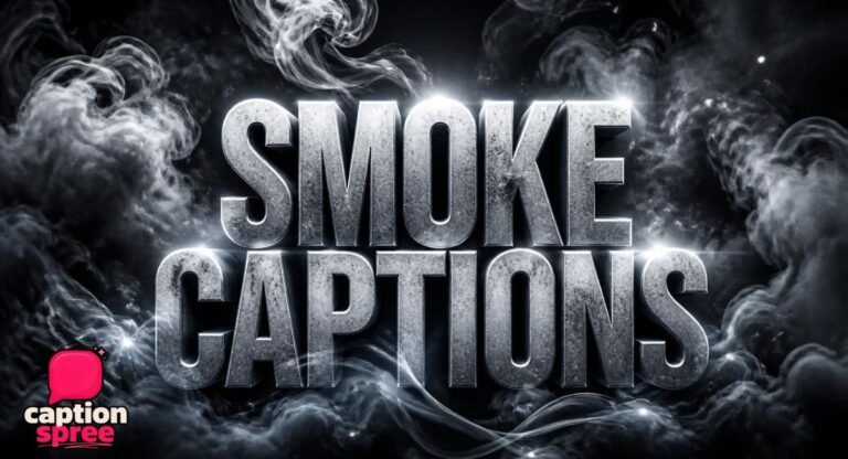 Best Smoke Captions: 300+ Best Smoke Captions for Instagram (Short, Cool, Attitude and Aesthetic)