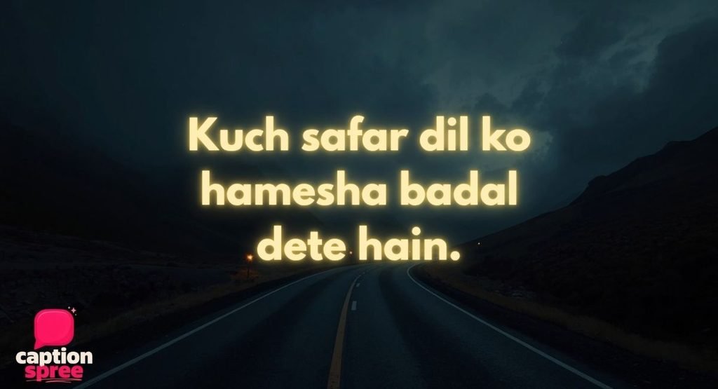 Emotional Safar Captions